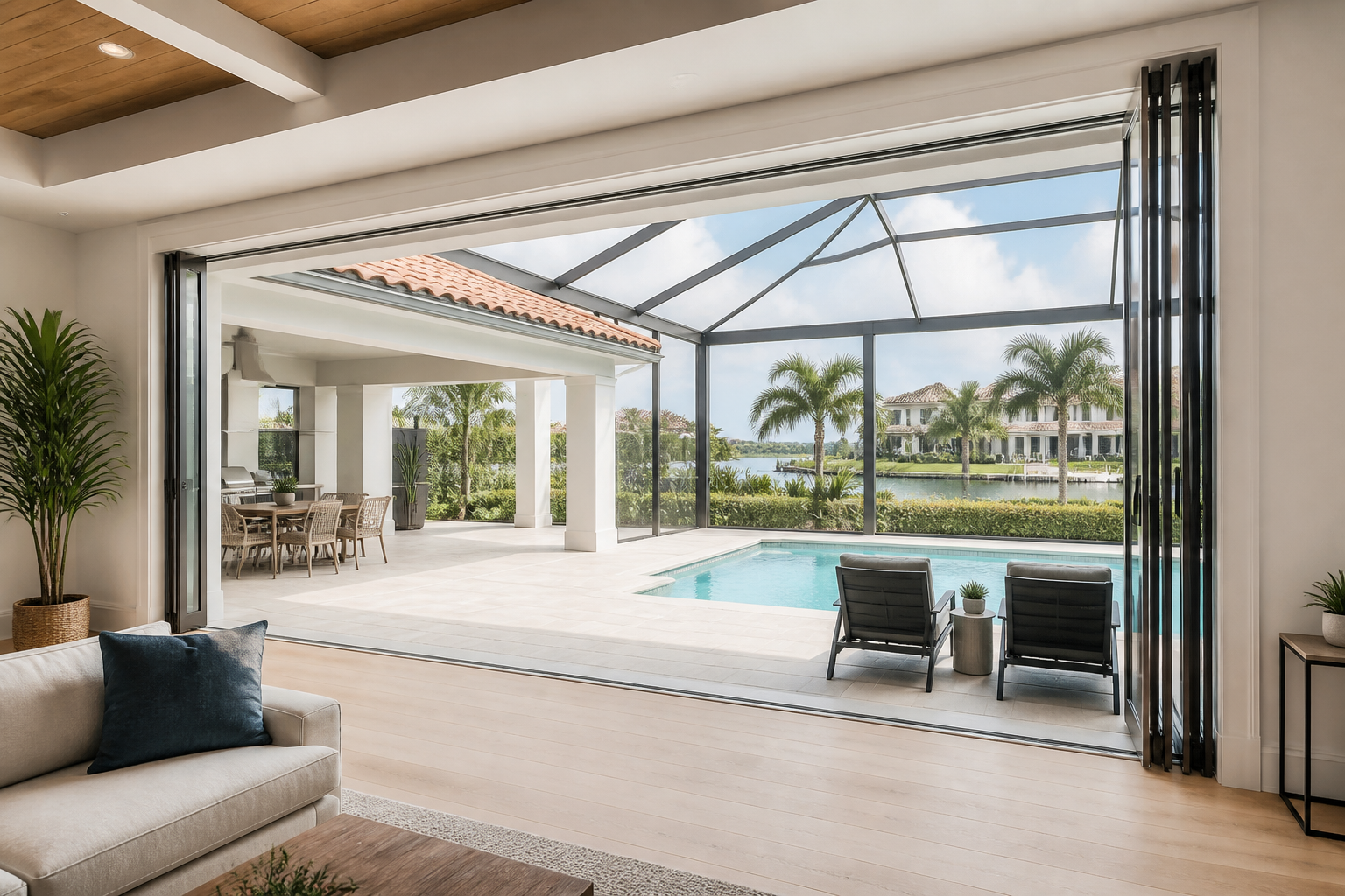 3-Panel Sliding (3-Lite Roller) Windows in Hialeah, FL | Winslow Windows & Doors - detail 1
